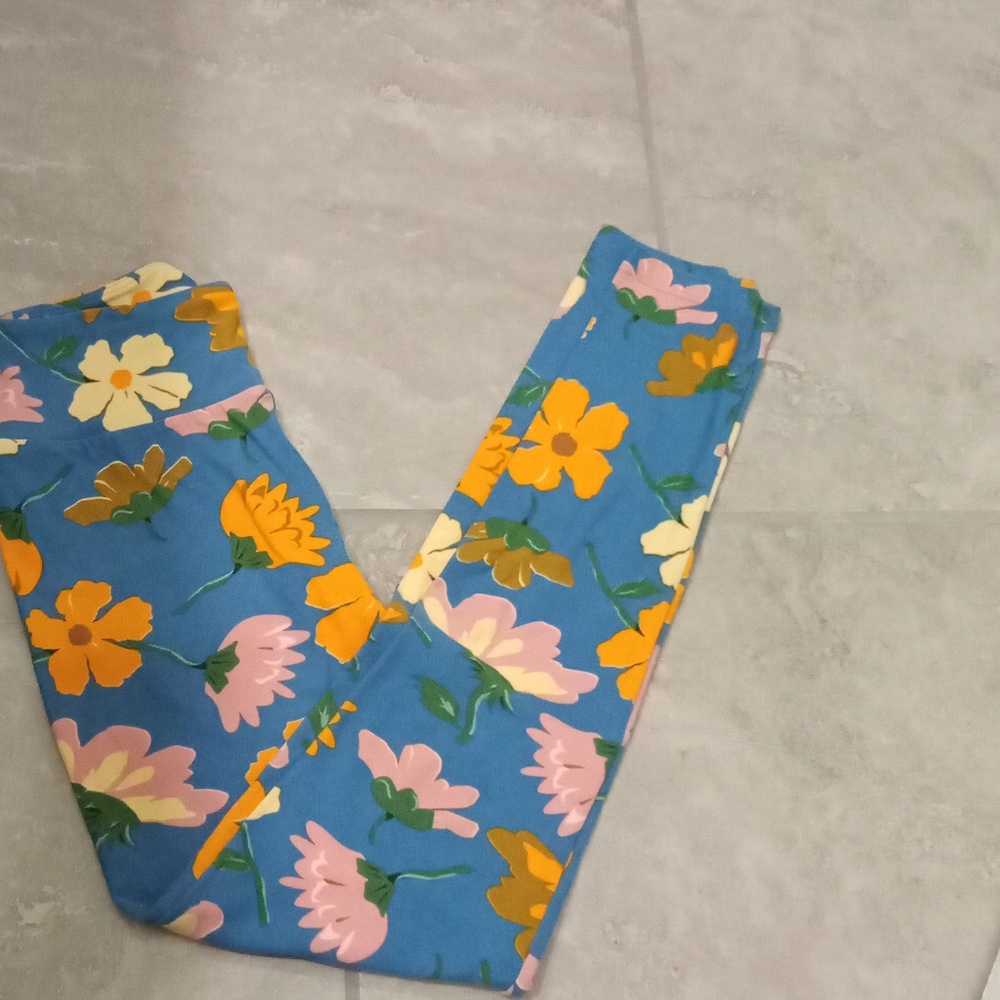 Floral leggings